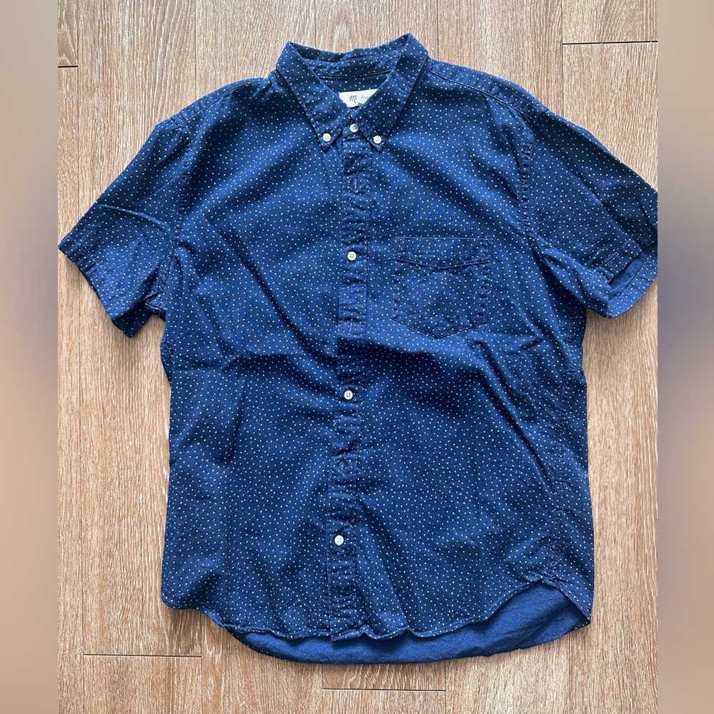 Men’s Madewell short sleeve button down